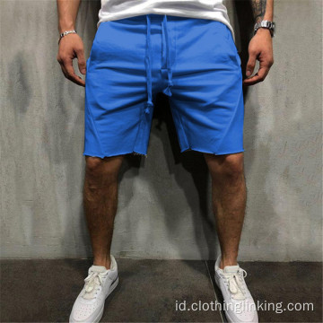 Gym Workout Slim Fit Trunks Celana Lari